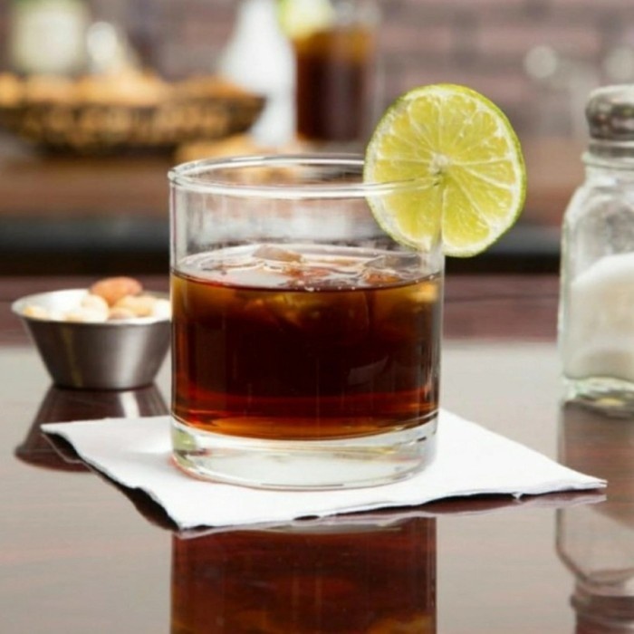 best produk] Gelas Minum Kaca Malt Citinova Teh Lemon Tea Cocktail Dessert Kopi
