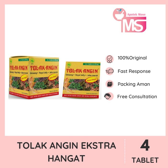 TOLAK ANGIN EKSTRA HANGAT BOX 48 TABLET