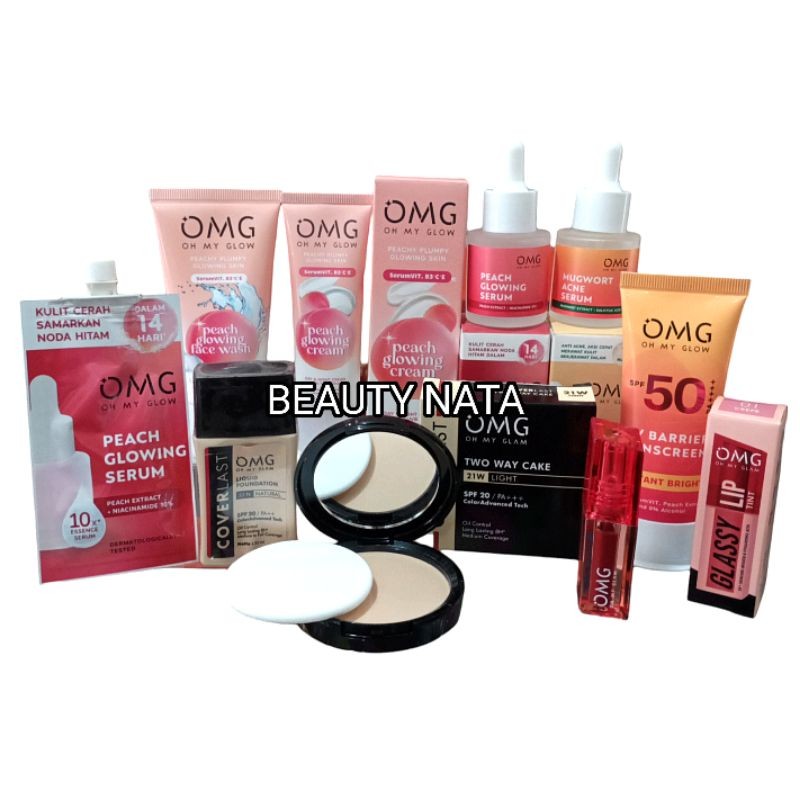 Paket OMG Skincare Anak Remaja Melindungi Kulit Dari Sinar Matahari/Original/BPOM/Terbaru/Terlaris