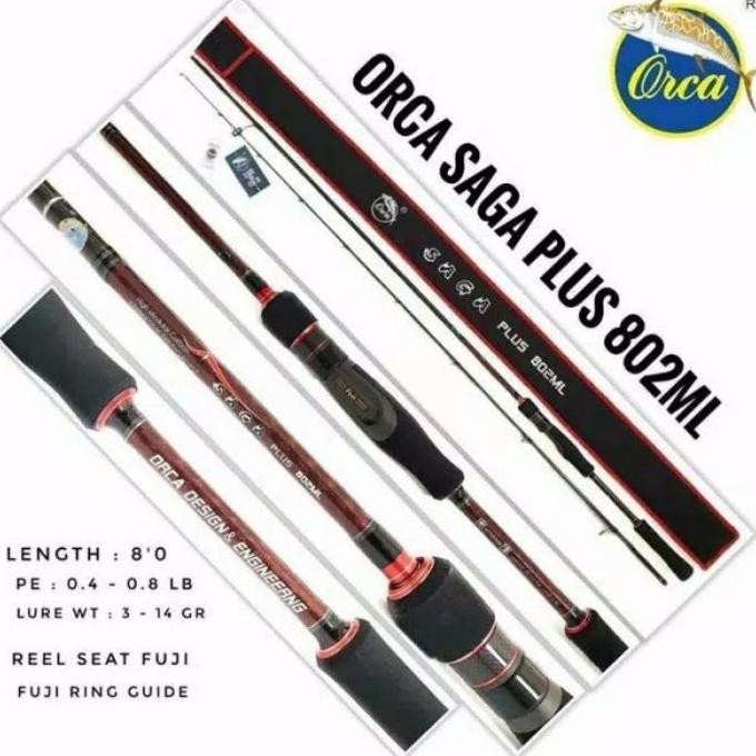 lagi promoo... joran orca saga plus 802ml pe 0.4-0.8