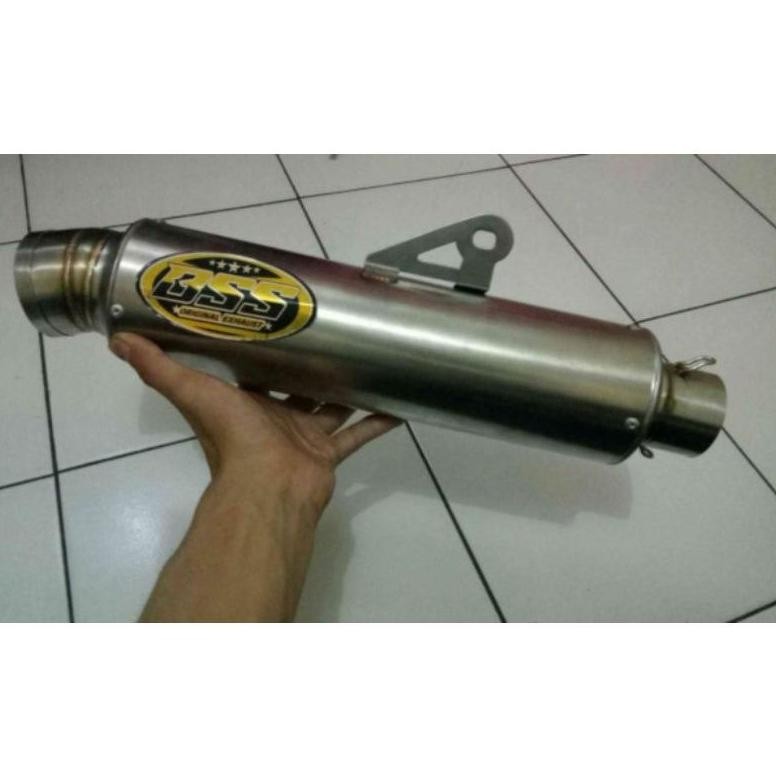 Big Sale Slincer Silincer Knalpot Bss Bulat Kompetisi Panjang 30Cm Diameter 50 Mm Bukan Cts Pekajama