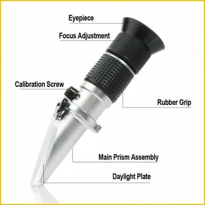

[ Benja ] Honey Refractometer 58-90% Ukur Kemurnian Madu/Refraktometer Madu