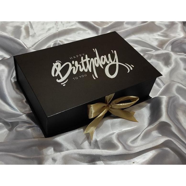 

TERLARIS Hardbox Box Kado Ulang Tahun / Box Birthday P:26cm L:17cm T:7cm mb-64