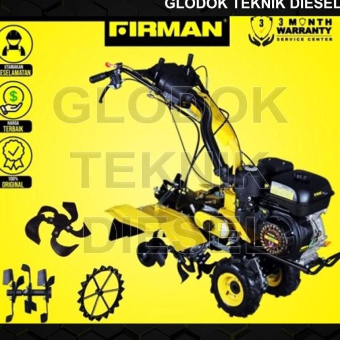 Firman Mesin Bajak Parit Kebun Bedengan Cultivator Ftl 650 A Tiller