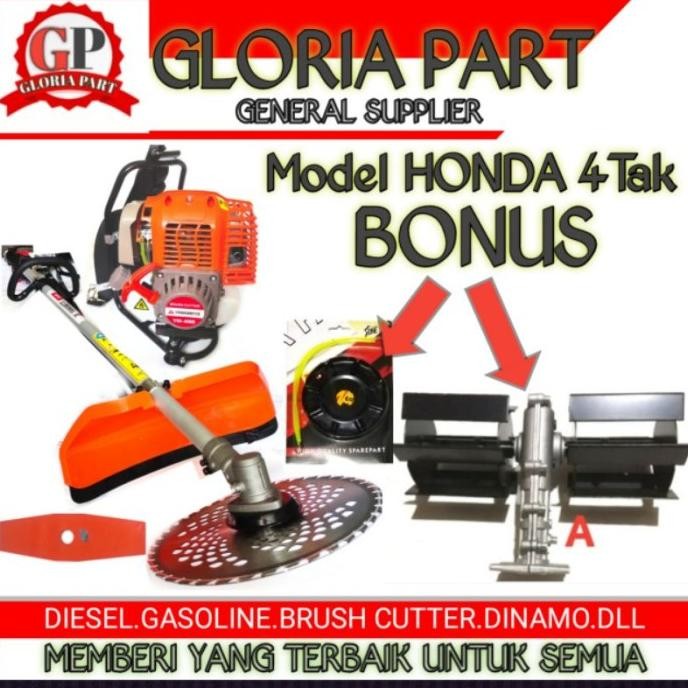 Mesin Potong Rumput Model Honda 4Tak (Bajak Mini)