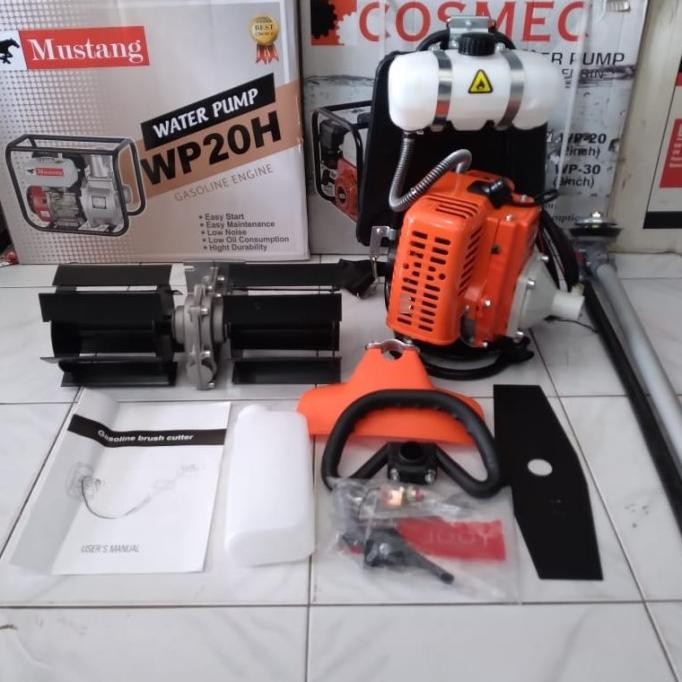 Jual Paket Mesin Potong Rumput 328Cultivator Bajak Sawah Limited