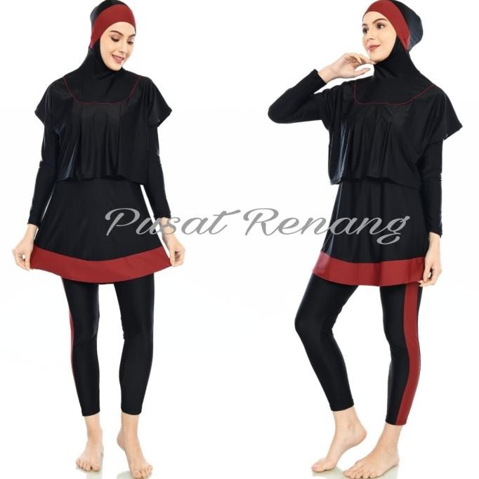 BAJU RENANG MUSLIM DEWASA BAJU RENANG MUSLIM POLOS BAJU RENANG MUSLIM '