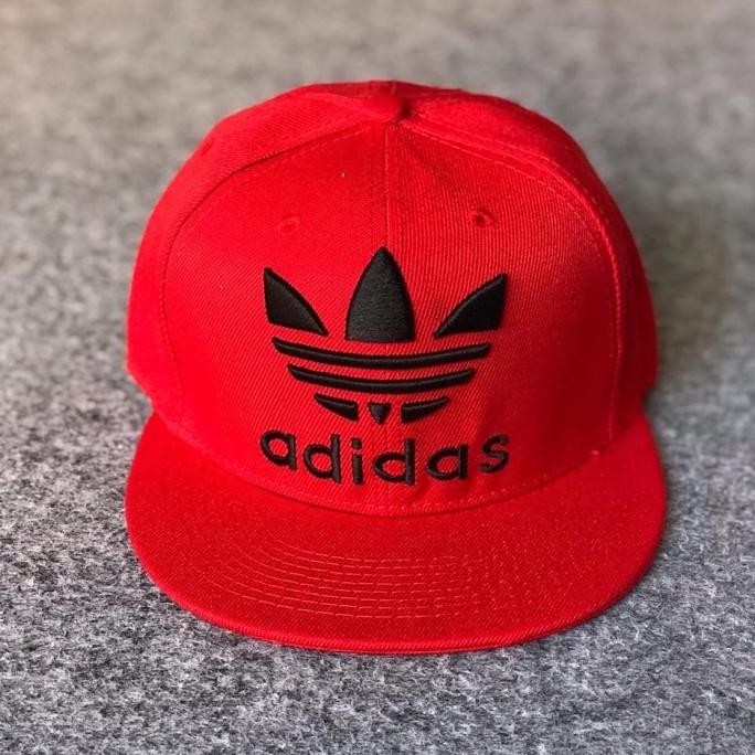TOPI SNAPBACK TOPI SNAPBACK ADIDAS RED