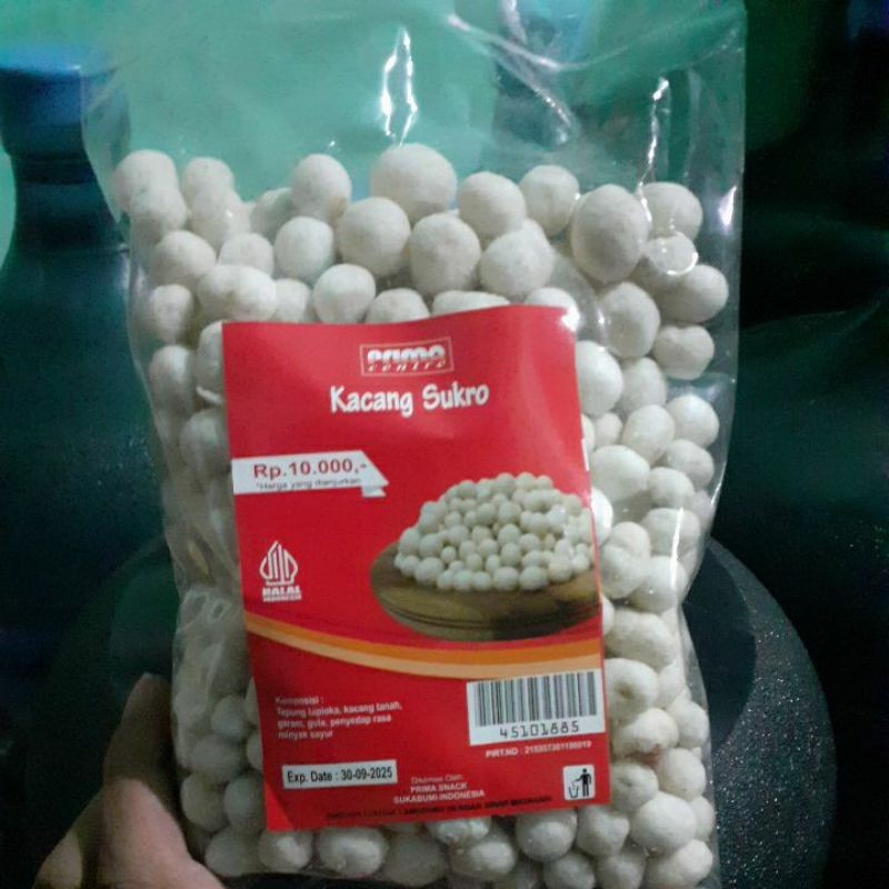 

kacang sukro kemasan 10 ribu