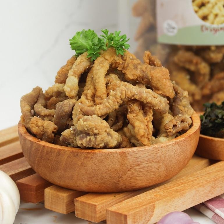 

Buruan Usus Krispy Pedas Daun Jeruk Dan Original 1Kg High Quality