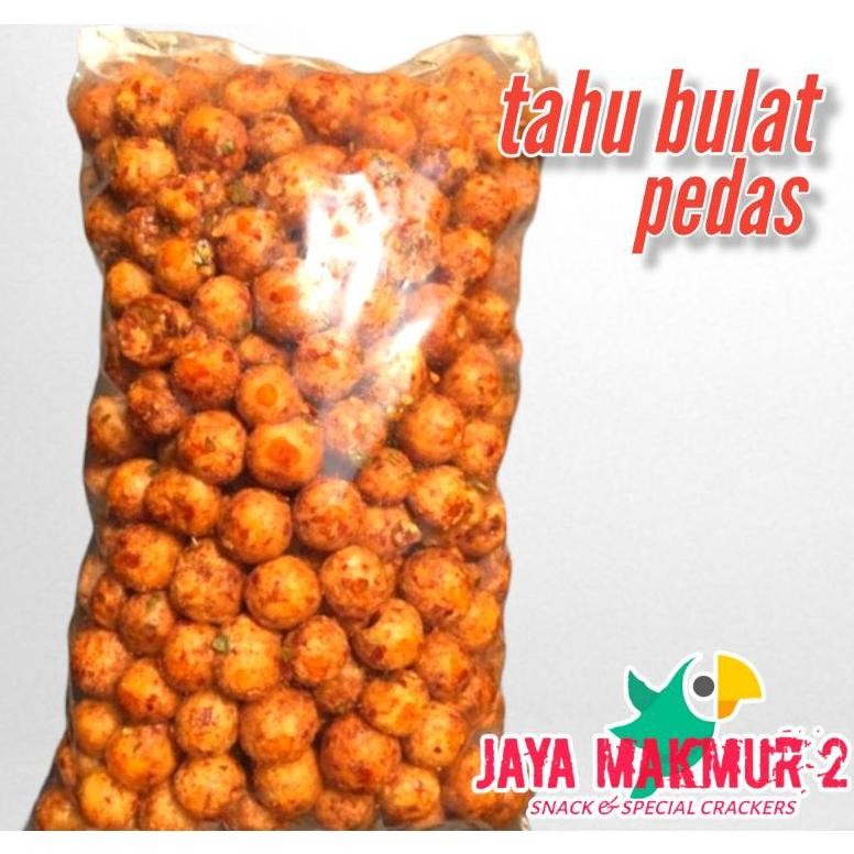 

Flash Sale 1Kg Keripik Tahu Bulat Mini Pedas Daun Jeruk Premium