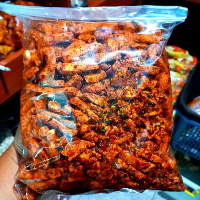 

Discount Basreng Pedas Daun Jeruk 1Kg Viral Murah / Bumbu Melimpah Murah