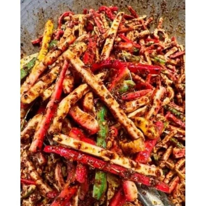

Sale Kerupuk Jaat/Kerupuk Beton Extra Pedas Daun Jeruk Isi 1 Kg High Quality