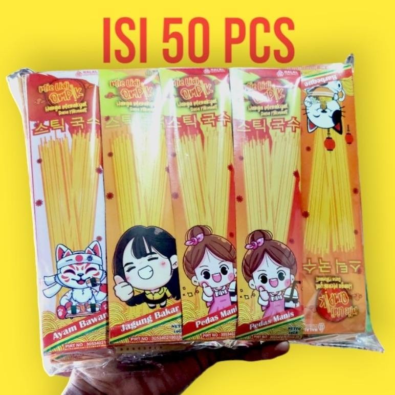 

Buruan Mie Lidi Ompik Isi 50Pcs Kemasan Karakter Baru High Quality
