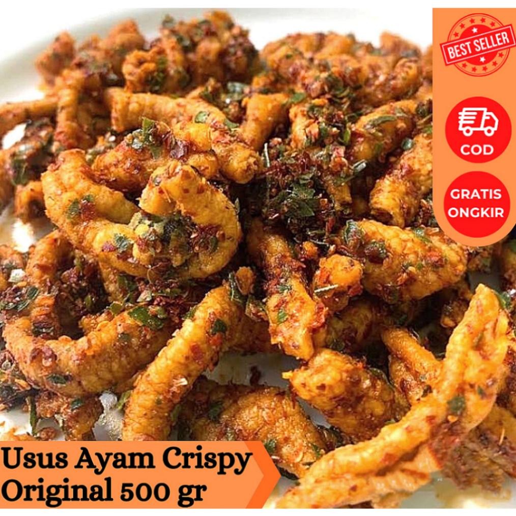 

Flash Sale Usus Krispi 500 Gram Pedas Daun Jeruk (Baca Deskrpisi Box) Grosir