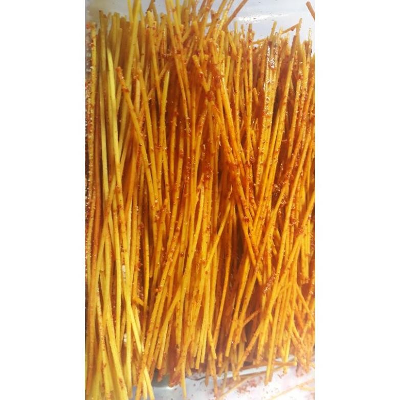 

Flash Sale Mie Lidi Pedas 1 Kilo/ Mie Lidi Mie Jepang Cemilan Gurih Pedas High Quality