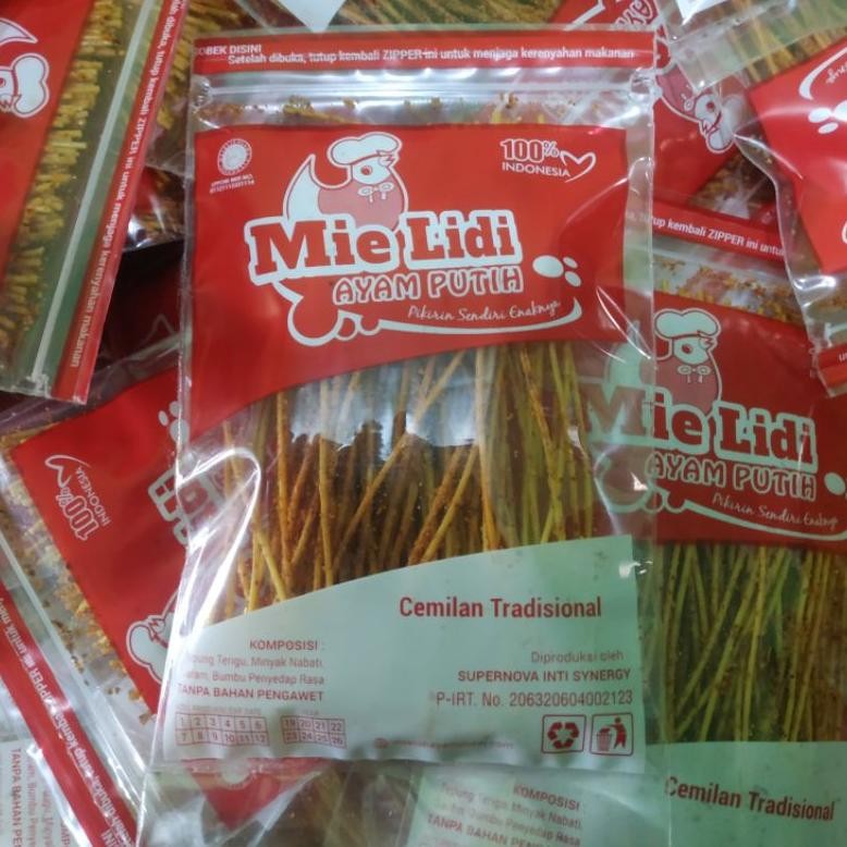 

Sale Mie Lidi Ayam Putih | Snack Gaul | 50 Pcs High Quality