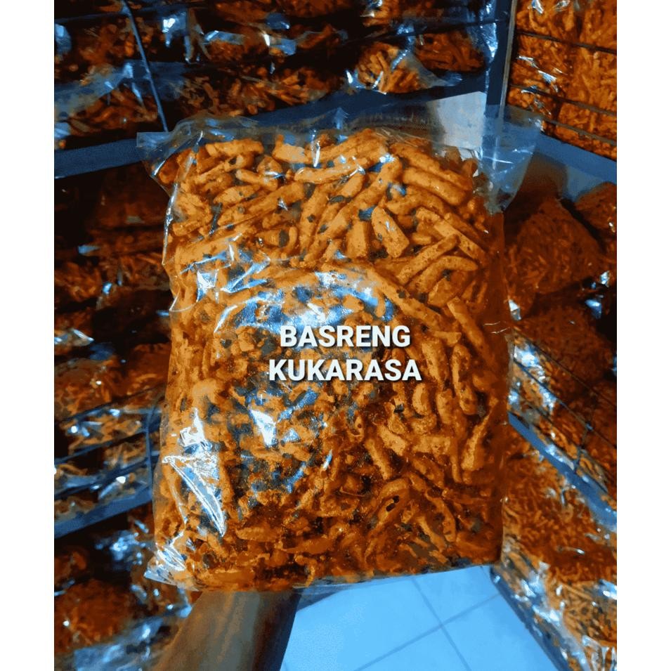 

Sale Basreng Pedas Daun Jeruk 1 Kg - Kukarasa Snack Grosir