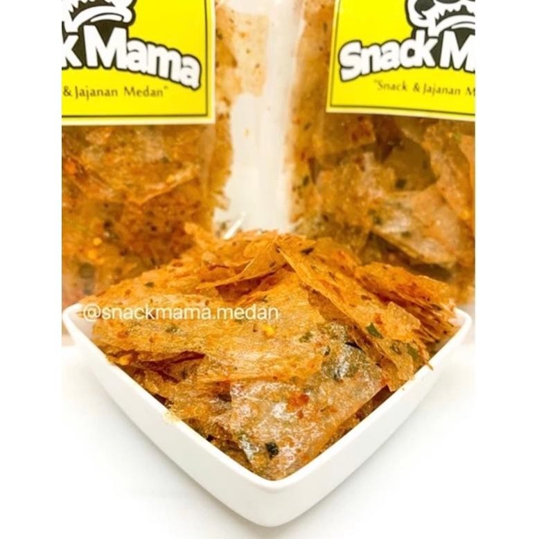

Buruan [500Gr] Keripik Kaca Pedas Daun Jeruk / Kripca Daun Jeruk / Kripik Bling High Quality