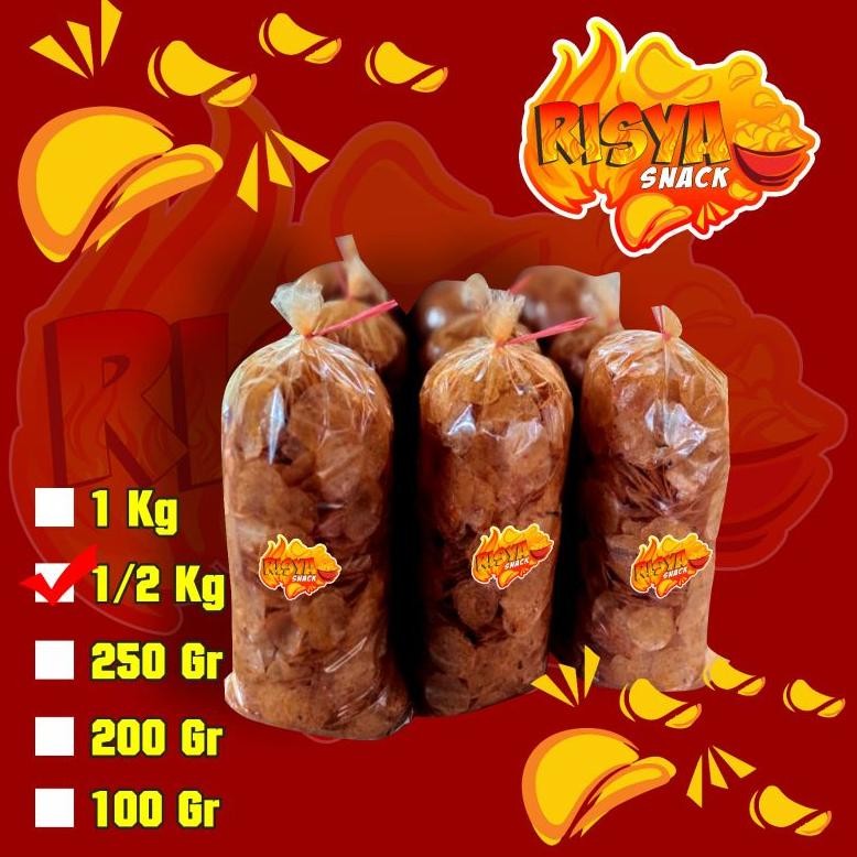 

Big Sale Keripik Kaca 1/2 Kg/Kripik Kaca Pedas Daun Jeruk Grosir
