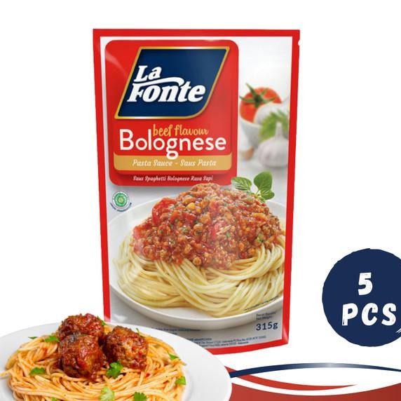 

La Fonte Saus Pasta Bolognese Beef Flavour 315 Gr Harga Ter