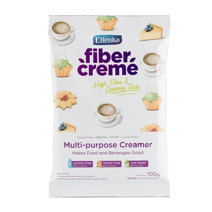 

Fiber Creme Multi Purpose Creamer (Pengganti Santan & Susu) 100gr