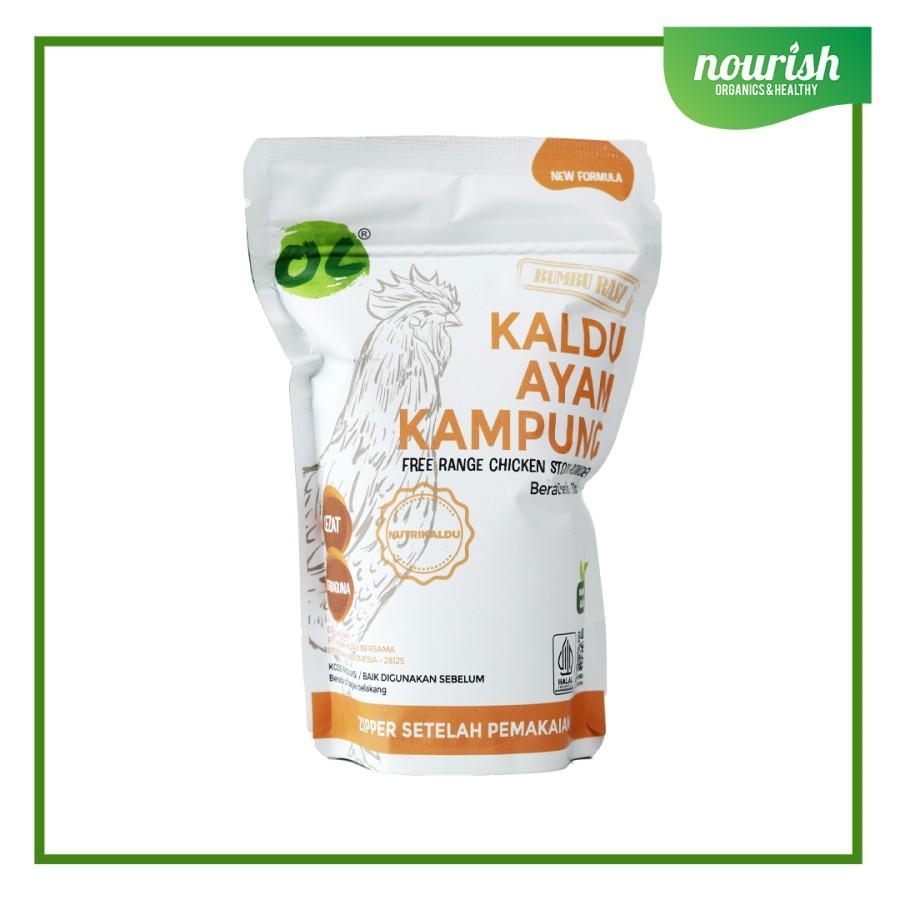 

Organic Center, Chicken Stock (Kaldu Ayam NO MSG) - 20 GRAM