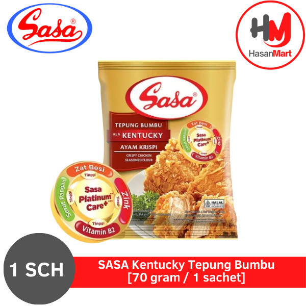 

SASA KENTUCKY Tepung Bumbu [70 gram / 1 sachet]