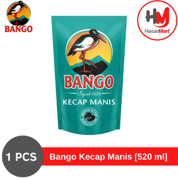 

Bango Kecap Manis Kemasan Reffil Pouch 720 gram [1 PCS]