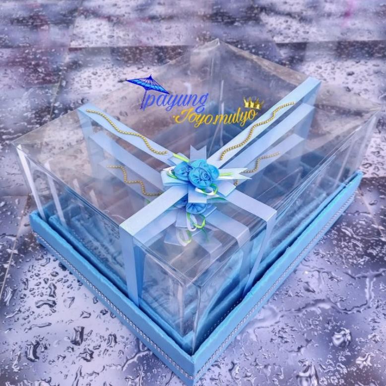 

VIRAL Paket Box Kotak Seserahan Pernikahan 1 Set Isi 4 Hantaran Parcel Mika Unik Kekinian Mewah vf-52