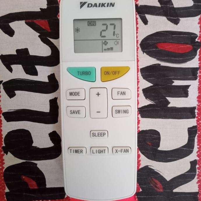 REMOTE CONTROL AC DAIKIN INVERTER THAILAND ORIGINAL TERLENGKAP