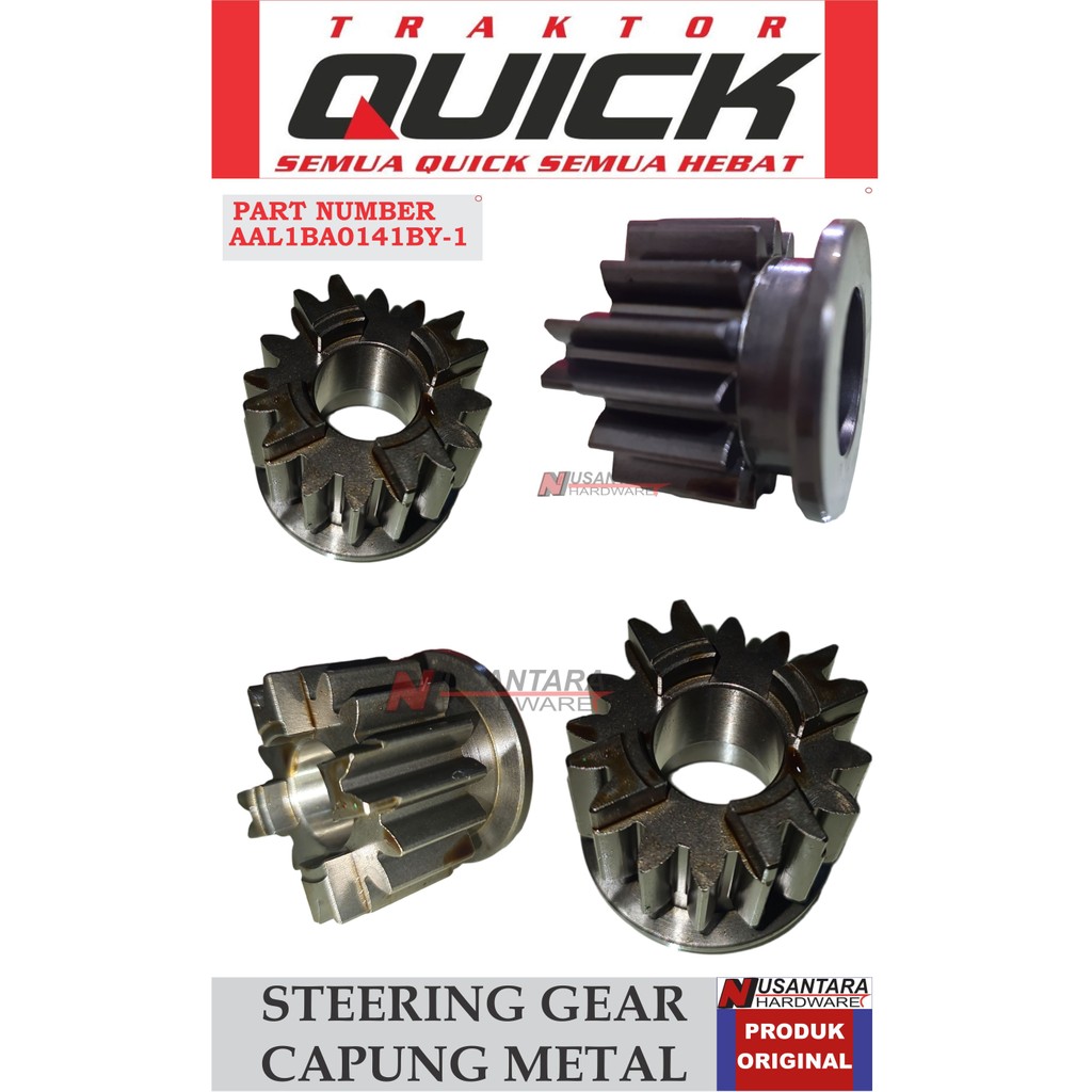 steering gear traktor quick capung,gigi kopling traktor capung,spare part traktor quick,
