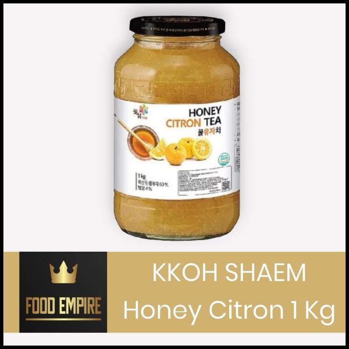 

Kkoh Shaem Honey Tea 1 Kg | Lemon Citron Ginger | Teh Madu Korea