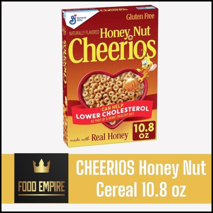 

Cheerios Honey Nut Cereal 10.8 Oz | General Mills Sereal 306 Gram