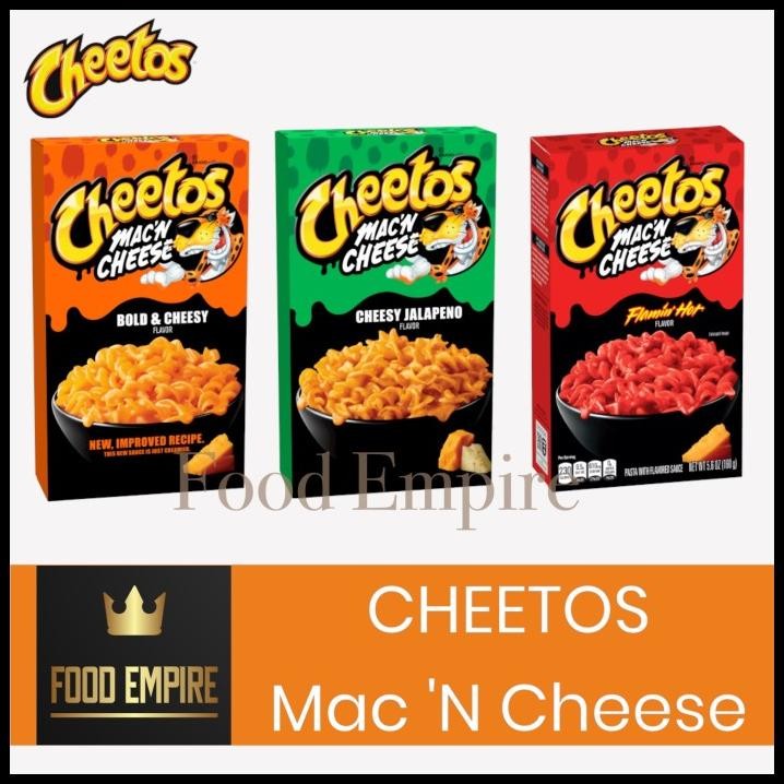 

Cheetos Mac 'N Cheese | Macaroni Bold & Cheesy - Jalapeno - Flamin Hot