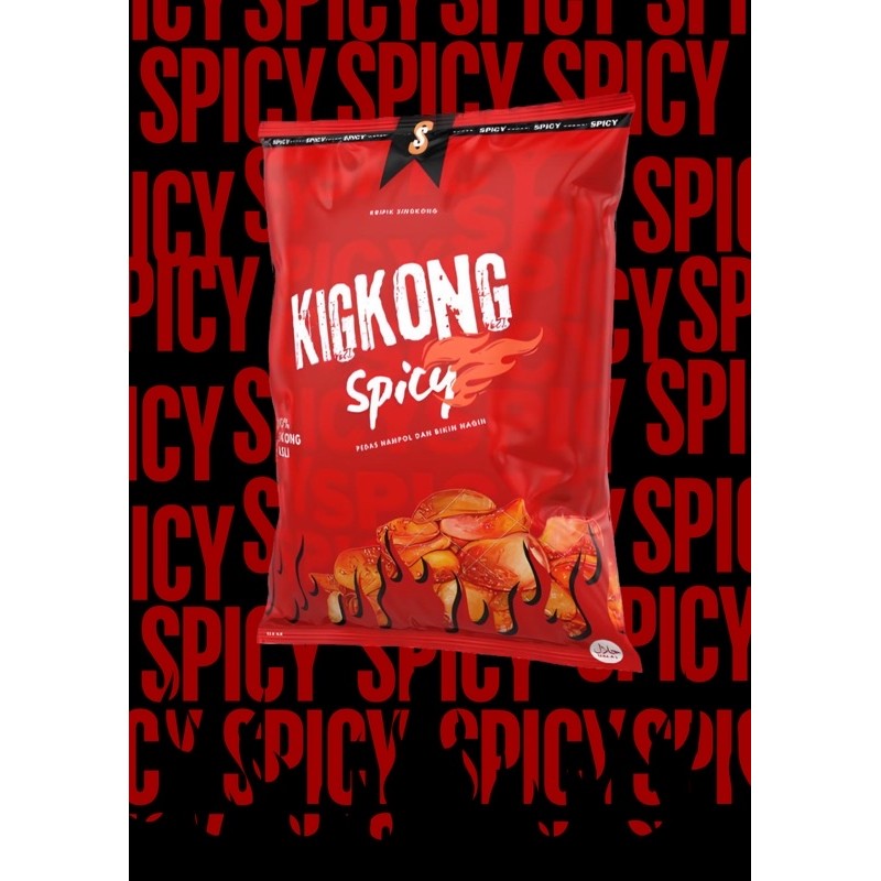 

Kigkong spicy pedas dan original jumbo size