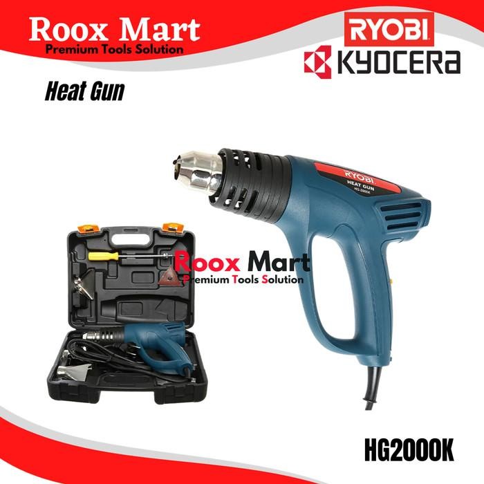 Heat Gun Mesin Pemanas HotGun RYOBI HG2000K HG 2000 Kualitas Terbaik