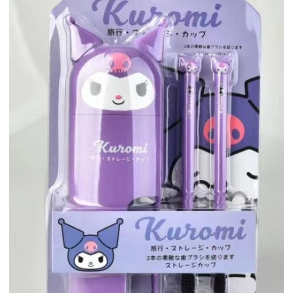 Set Sikat Gigi Anak Travel Tempat Sikat Gigi Sanrio