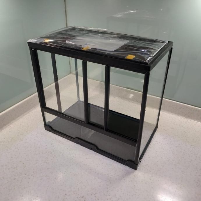 AQUARIUM NIKITA TERRARIUM M 36 CM / KANDANG REPTIL KADAL IGUANA GECKO RMBT