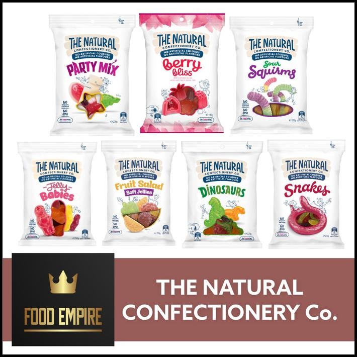 

The Natural Confectionery Co. Fruit Flavor Jelly Gummy | Permen Tncc