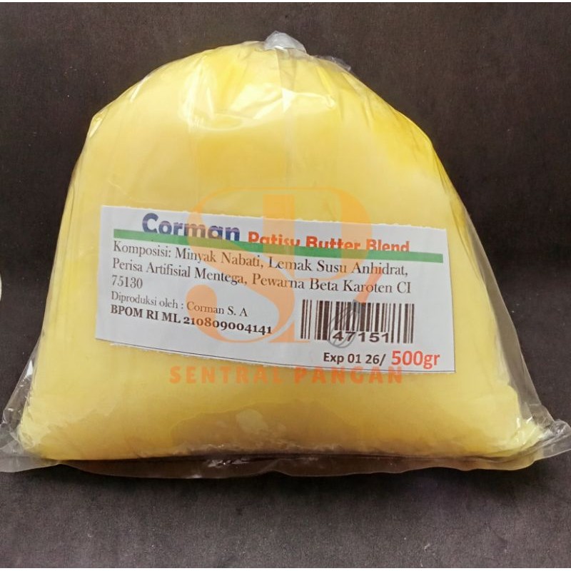 

500g MENTEGA CORMAN PATISY