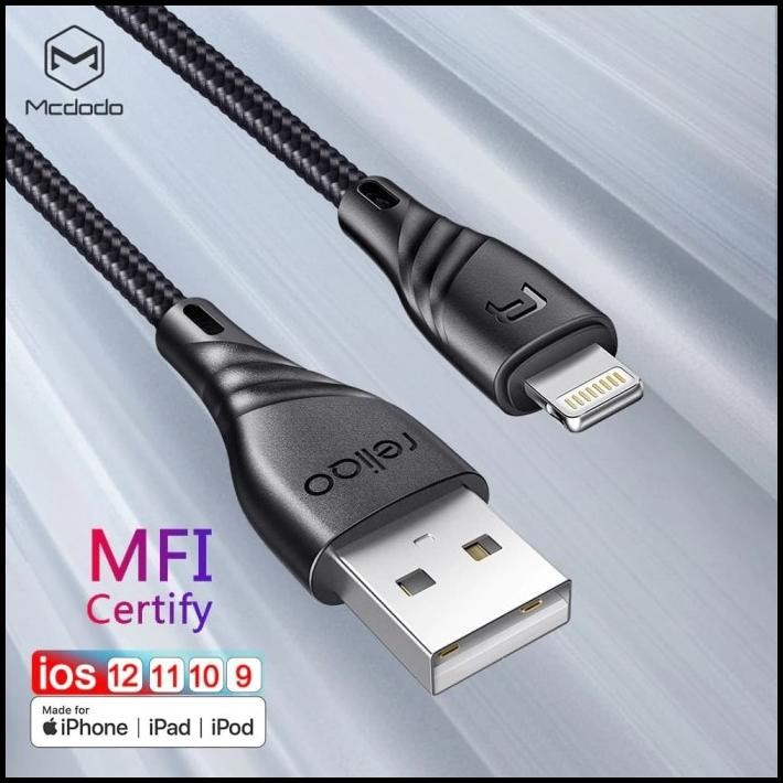 Rca-653 Mcdodo Mfi Certified Cable Lightning Cable Data Iphone
