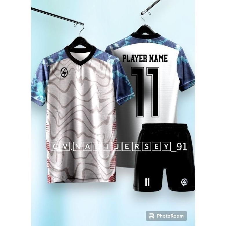 SDF GRATIS SABLON Nama +nomer Jersey Futsal Printing Dewasa Grade Custom  Baju sepak Bola Dewasa kao
