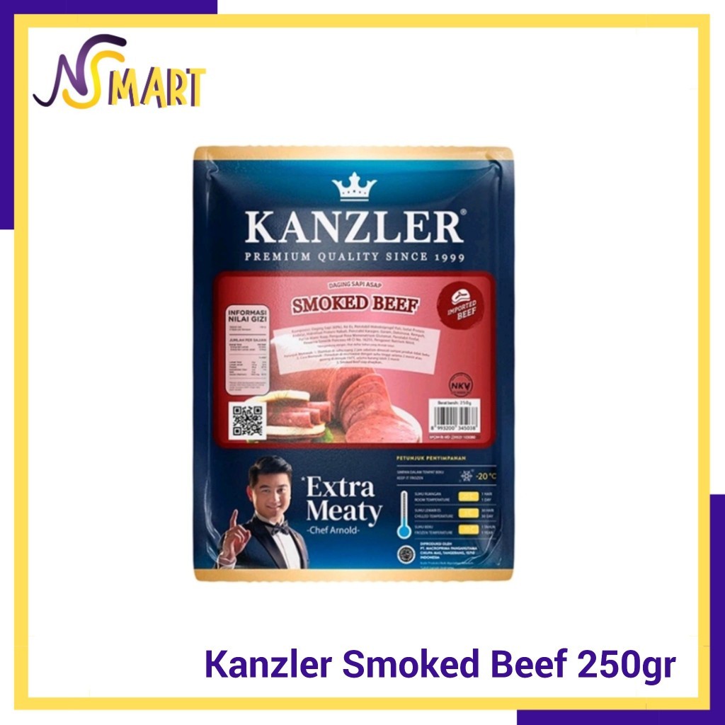 

Kanzler Smoked Beef 250gr