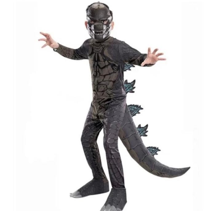 Godzilla Monster Dinosaurus Costume Halloween Kids | Kostum Dinosaurus Terbaik