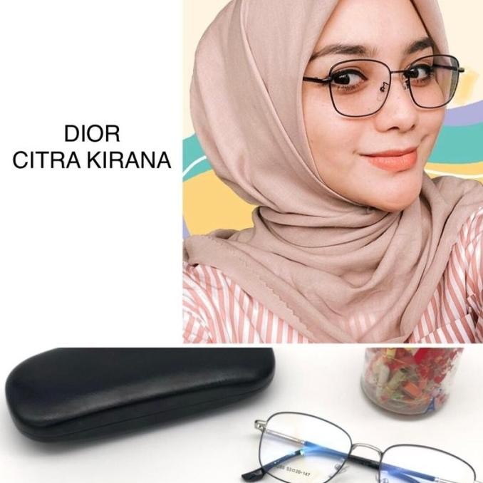Frame Kacamata Bulat Korea Wanita 3280 Edition Citra Kirana Limited Edition