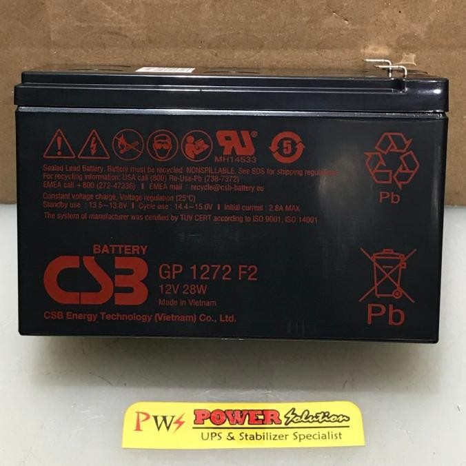 Aki baterai kering Battery Panasonic 12v 7Ah aki ups panasonic 7,2Ah