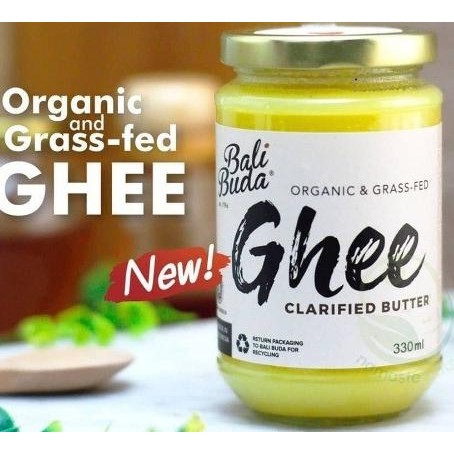 

ORGANIC & GRASS FED GHEE BALI BUDA BUTTER ORGANIC 330ML