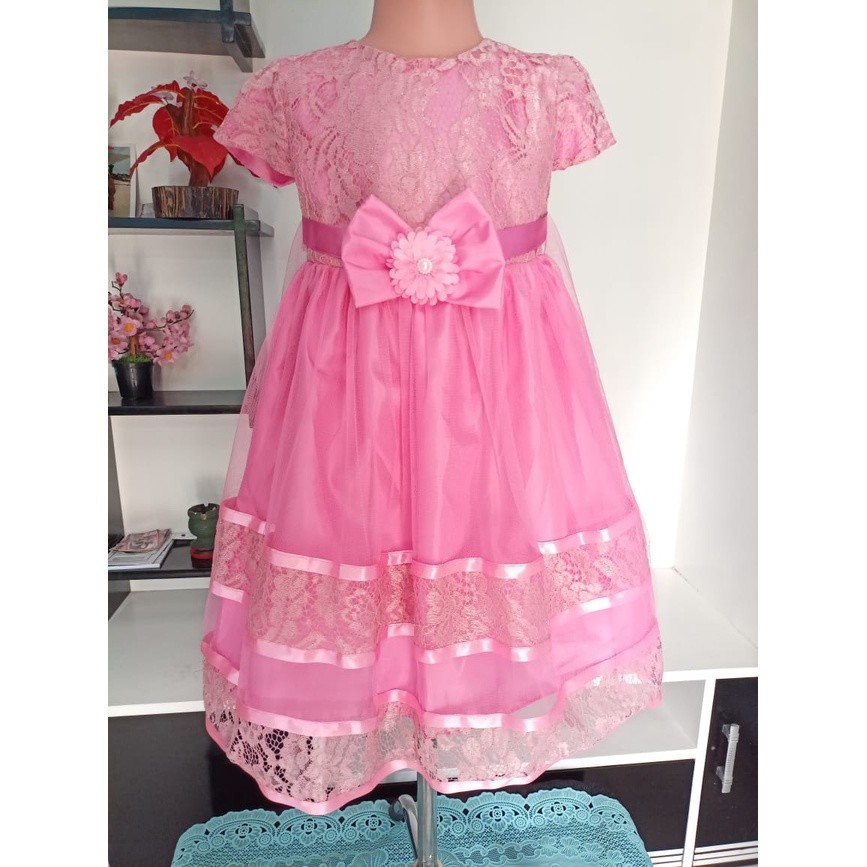 Dress Anak Gaun Gsun Mini Gaun Anak Gaum Anak 2-8 Thn Gahsun Amak Dress Dresd Pesta Kondangan Ghaun 