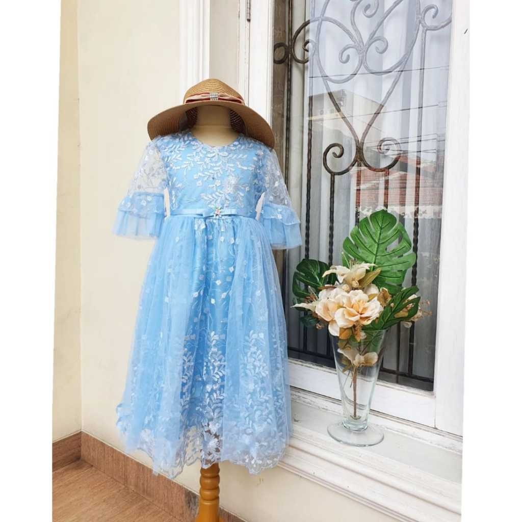 Rok Ultah Kid Kekinian Snak Perempuan Usia 6 Bln Sampai 4 Tahun Anak Cewek Baju Dress Anak Gaun Gsun